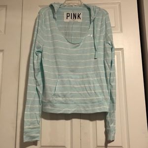 VS PINK - Scoop Neck Thin Hoodie